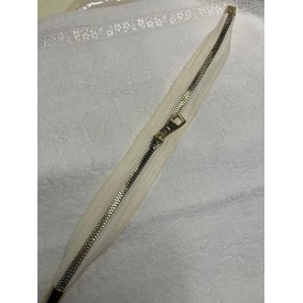 DİP KAPALI ÇANTA FERMUARI 30 CM KREM