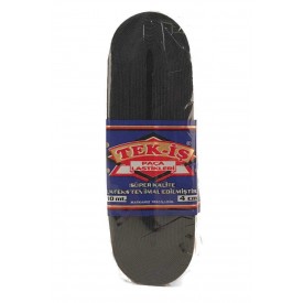 TEK-İŞ LASTİK PAÇA 4 CM SİYAH 10 MT