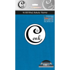 CENK YAZMA 100cm ELEKTRİK MAVİ TEKLİ POŞET YAZMA (301-021)