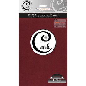 CENK YAZMA 100cm MARSALA TEKLİ POŞET YAZMA (301-027)