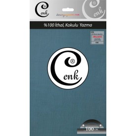 CENK YAZMA 100cm OKYANUS MAVİSİ TEKLİ POŞET YAZMA (301-056)