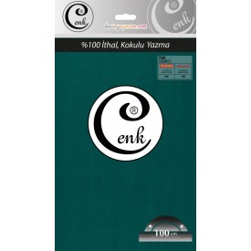 CENK YAZMA 100cm ZÜMRÜT YEŞİLİ TEKLİ POŞET YAZMA (301-758)