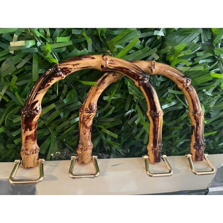 Bambu Görünümlü Çanta Sapı U Model (Çift)