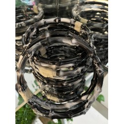BAMBU GÖRÜNÜMLÜ PLASTİK ÇANTA SAPI 14 cm 