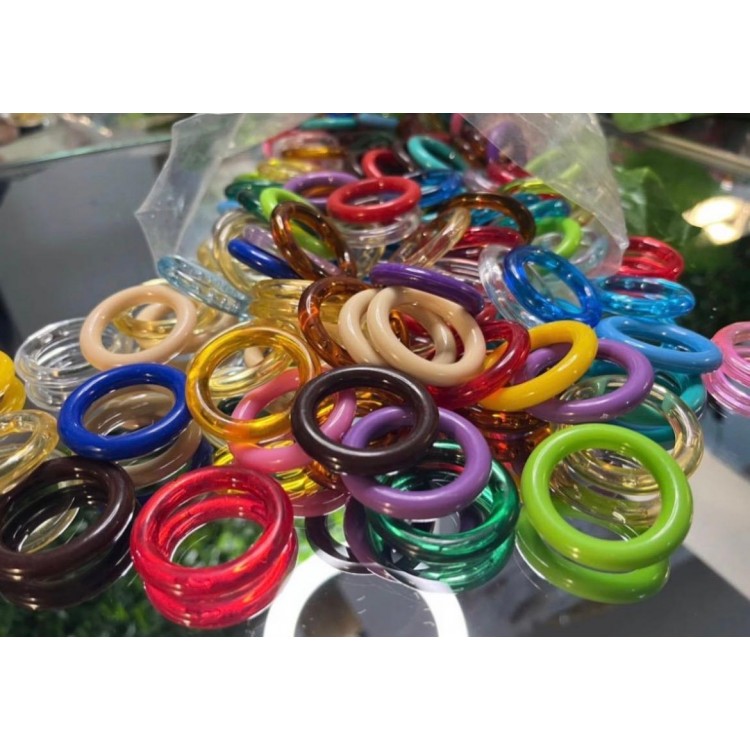 renklı plastık halka 10 adet fiyatıdır 3 CM 