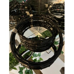 BAMBU GÖRÜNÜMLÜ PLASTİK ÇANTA SAPI 20 cm