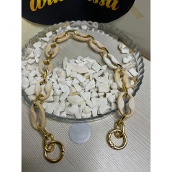 AKRİLİK ÇANTA ASKISI 44 CM YAYLI HALKALI