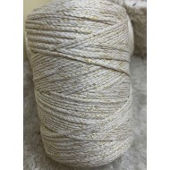 POLYESTER KARISIMLI SİMLİ PAMUK MAKROME 250 GRAM