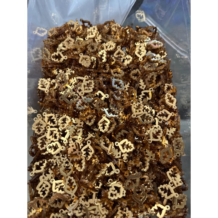 PLASTIK YAPRAK  MODEL OYA PULU 30 GRAM GOLD