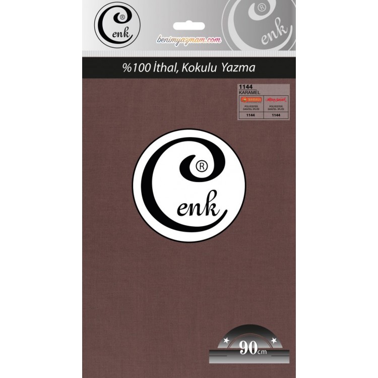 CENK DÜZ 100cm KARAMEL TEKLİ POŞET YAZMA (302-1144)