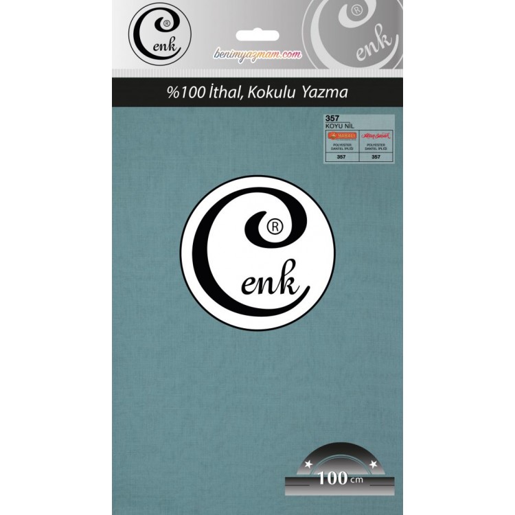 CENK YAZMA 100CM KOYU NİL TEKLİ POŞET YAZMA (301-357)