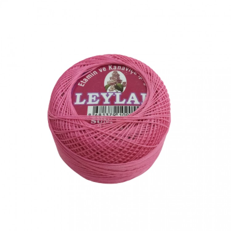  0027 - 6 Kat Leylak Suni İpek Etamin İpi - 25 gr.