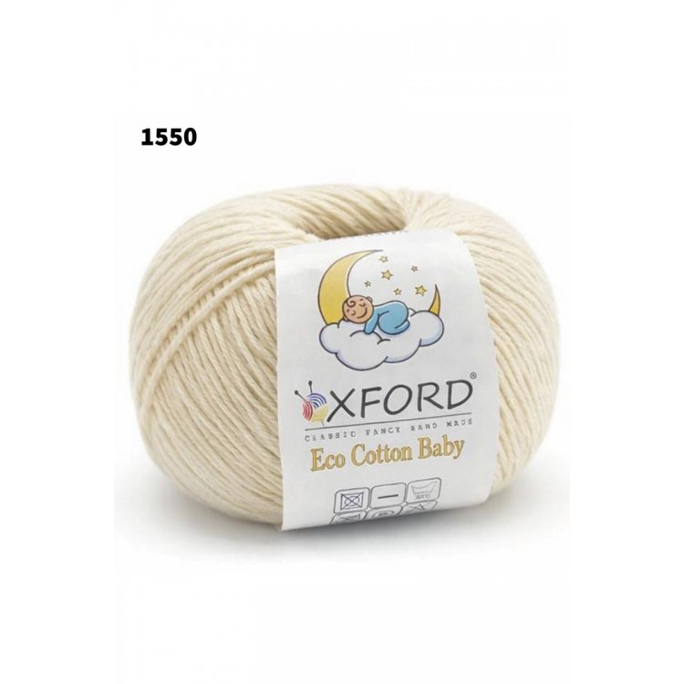 Eco Cotton Baby - 1550 Koyu Krem 50 gram
