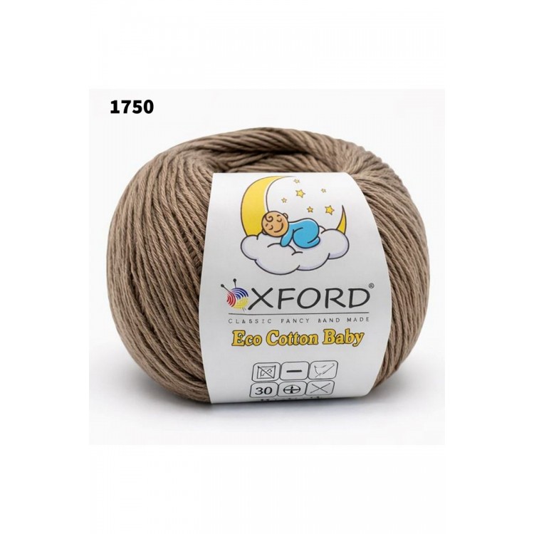 Eco Cotton Baby - 1750 Açık Kahve 50 gram