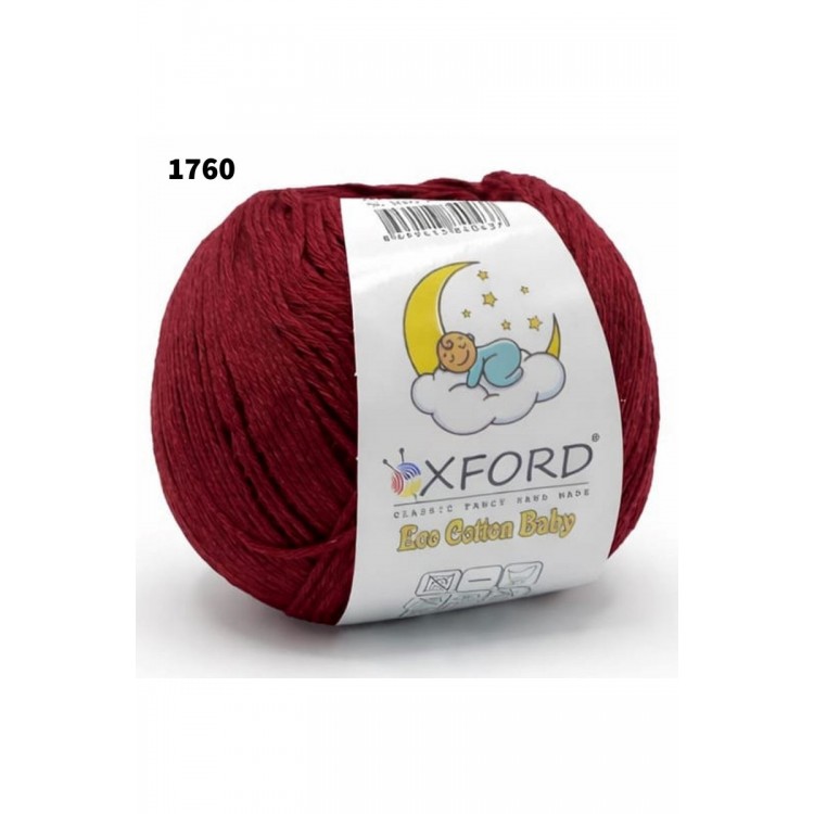 Eco Cotton Baby - 1760 Bordo 50 gram